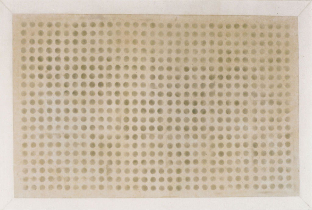 Benoit Rondot - DESERT - Huile sur papier kraft , acrylique - 119x177 cm - 1989